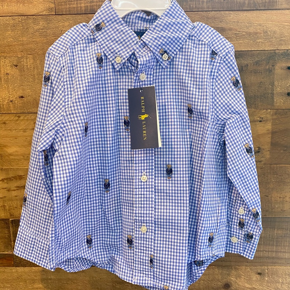 Ralph Lauren long sleeve shirt size 2T